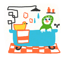 Relax lunch sticker #4595336