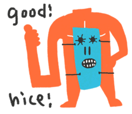 Relax lunch sticker #4595337