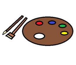 Fairy of arts and crafts room sticker #4595559