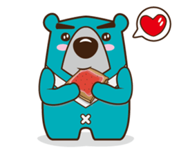 2WBear sticker #4595581