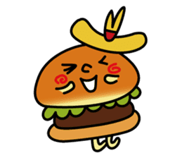 BurgerMan sticker #4595929