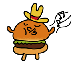 BurgerMan sticker #4595932