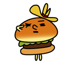 BurgerMan sticker #4595939
