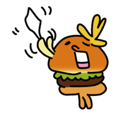 BurgerMan sticker #4595943