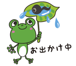 charming frog sticker #4596506