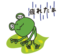 charming frog sticker #4596511