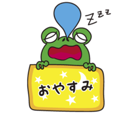 charming frog sticker #4596519