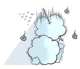 Dina, a fluffy lamb sticker #4596942