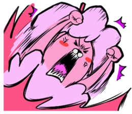 Dina, a fluffy lamb sticker #4596954