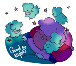 Dina, a fluffy lamb sticker #4596957