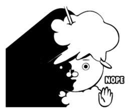 Dina, a fluffy lamb sticker #4596958