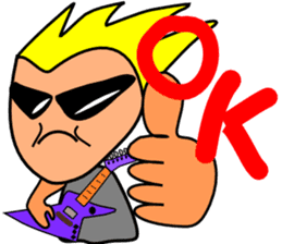 Guitarist Metarugitaro sticker #4597680