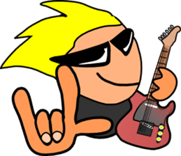 Guitarist Metarugitaro sticker #4597682
