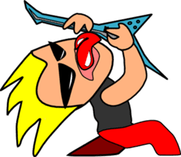 Guitarist Metarugitaro sticker #4597702