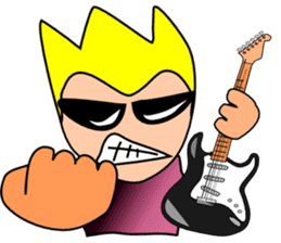 Guitarist Metarugitaro sticker #4597706