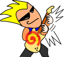 Guitarist Metarugitaro sticker #4597713