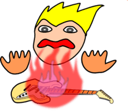 Guitarist Metarugitaro sticker #4597717