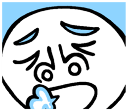 Dekaosan of the big face sticker #4597761