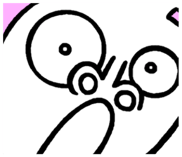 Dekaosan of the big face sticker #4597767