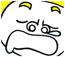 Dekaosan of the big face sticker #4597778