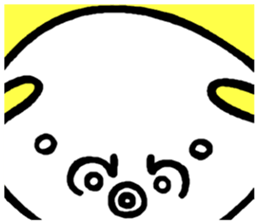 Dekaosan of the big face sticker #4597792