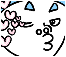 Dekaosan of the big face sticker #4597799