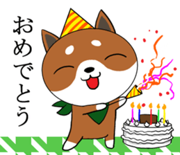 scarf dog koriki sticker #4597916