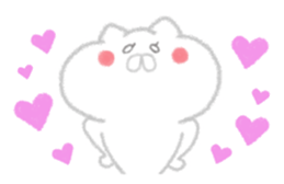 Cat of crayons sticker #4597968