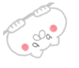 Cat of crayons sticker #4597970