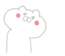 Cat of crayons sticker #4597973