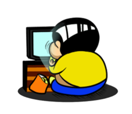 Fat Boy pooh Vol.2 sticker #4598042
