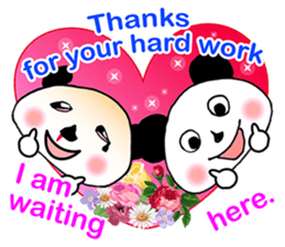 Best friend "Hide & Nami & Fuku" 2nd(E) sticker #4598751