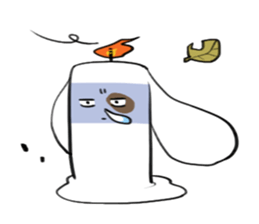 A CANDLE can BE Idle sticker #4599003
