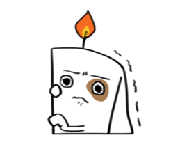 A CANDLE can BE Idle sticker #4599009