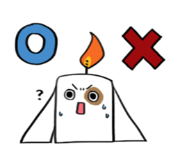 A CANDLE can BE Idle sticker #4599018
