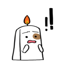 A CANDLE can BE Idle sticker #4599032