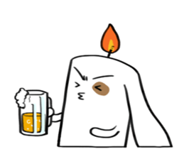 A CANDLE can BE Idle sticker #4599033
