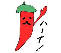 Painter, Mr. Hot Pepper sticker #4599200