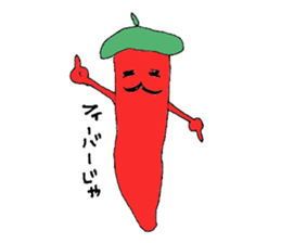 Painter, Mr. Hot Pepper sticker #4599202