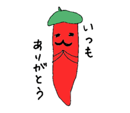 Painter, Mr. Hot Pepper sticker #4599207