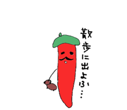 Painter, Mr. Hot Pepper sticker #4599211