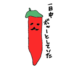 Painter, Mr. Hot Pepper sticker #4599213