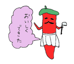 Painter, Mr. Hot Pepper sticker #4599222