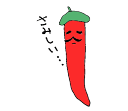 Painter, Mr. Hot Pepper sticker #4599228