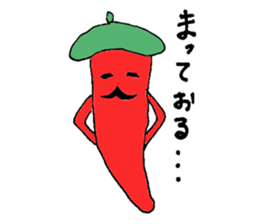 Painter, Mr. Hot Pepper sticker #4599236