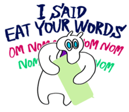 Dream Eater AMOR The TAPIR (English) sticker #4599482