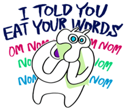 Dream Eater AMOR The TAPIR (English) sticker #4599483