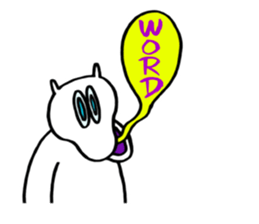 Dream Eater AMOR The TAPIR (English) sticker #4599510