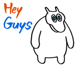 Dream Eater AMOR The TAPIR (English) sticker #4599515