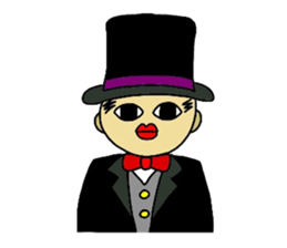 Hitoshibuu magician Ver. sticker #4600080